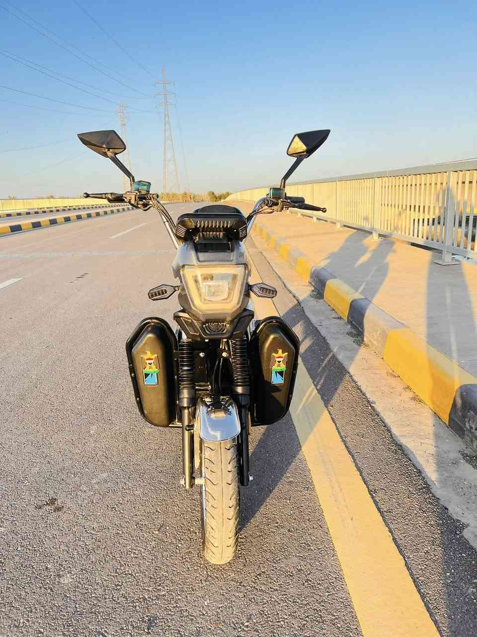 السلام عليكم موطور للبيع نضيف البطاريات نص عمر ما بيهن لا نفخ ولا شي السعر 400 وبيه مجال 
مكان الفلوجه النساف 
***********
