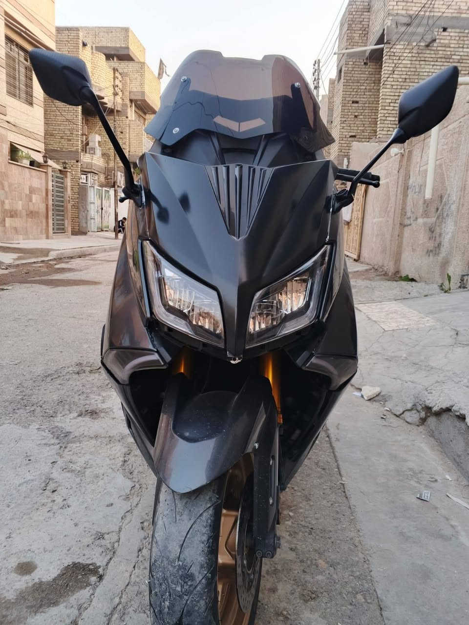 السلام عليكم دراجه تيماكس  موديل 2017دراجه مكفوله من كلشي عدا (كلج ودبل) ودراجه مصبوغه لون اسود  محرك وكهربائيات خير من الله تجي على الفحص  اوراقهه موجوده دراجه بصمه وسويج عنوان بغداد سعر 43ورقه وبيه مجال  ستفسار على هذا الرقم***********
