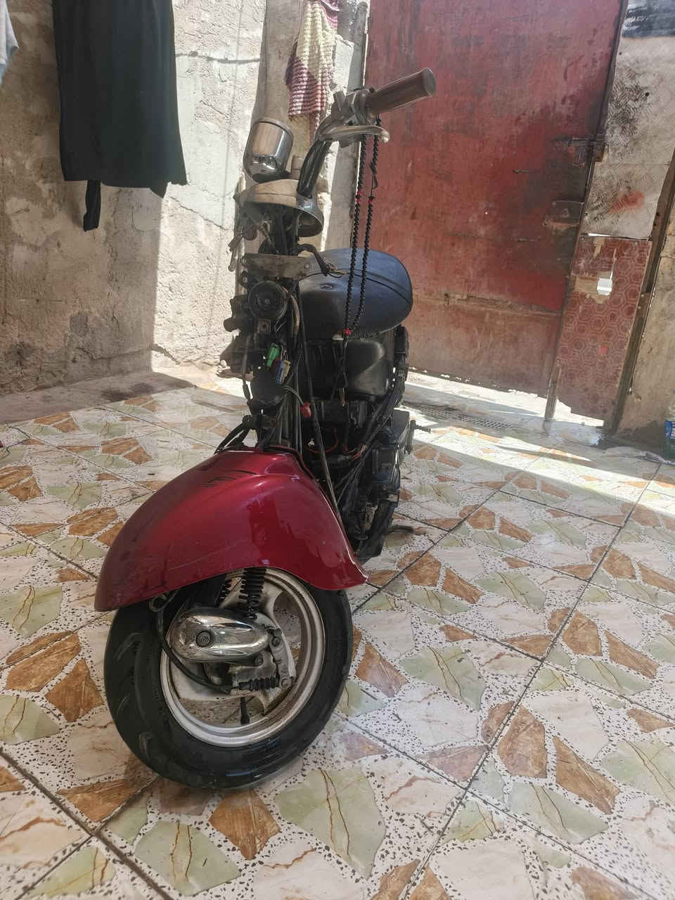 دراجه للبيع اسم دراجه 60 كلاسك دراجه تشك الكاع بلمشي يعني دراجه قويه كفراتها موجوده كامله بس اني فاتحهن علمود اغسل شاصي السعر 140 الف مكاني بغداد الشعب رقمي 
***********
