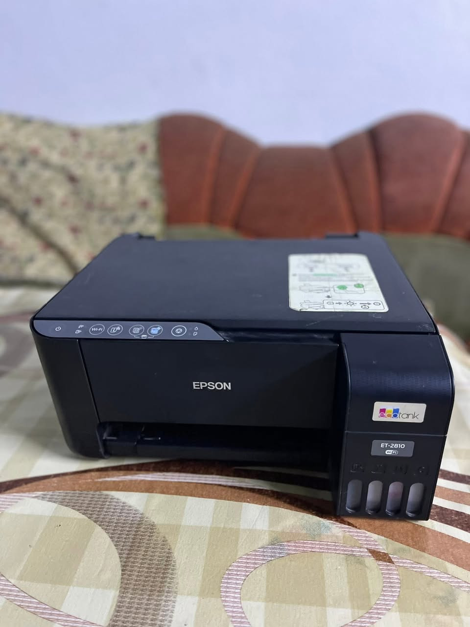 السلام عليكم طابعه ايبسون 2810او 3250 حقن خارجي وايفاي استنساخ ملون واسود وابيض اسكنر سحب صور من الموبايل وطباعه الملازم  الطابعه باله مستخدم خارج العراق سعرها 115 الف عنوان موصل ***********
