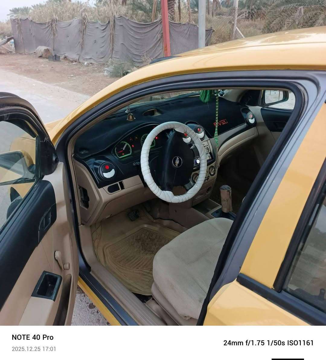 السلام عليكم من رخصت الدمن مدير الكروب افيو تكسي موديل11كفاله كير اوتماتيك ومكينه وتخم تاير حداديه  مكفولت  رقم نكليزي بغداد شرط التحويل مصفره هيه وغرمات مكان السياره بابل رقم***********//////***********
