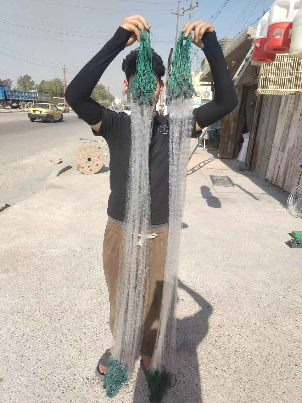 سلام عليكم
شبج عدد 2 طول وحده ٢٠ متر ارتفاع متر ٧٠ سانتيم

جاهز النصب عين اصبعين ناعم  مع توصيل ٢٥ الف


**إذا كنت صاحب هذا الإعلان وتريد حذفه لأي سبب، رجاءا أرسل رسالة إلى الدعم الفني**