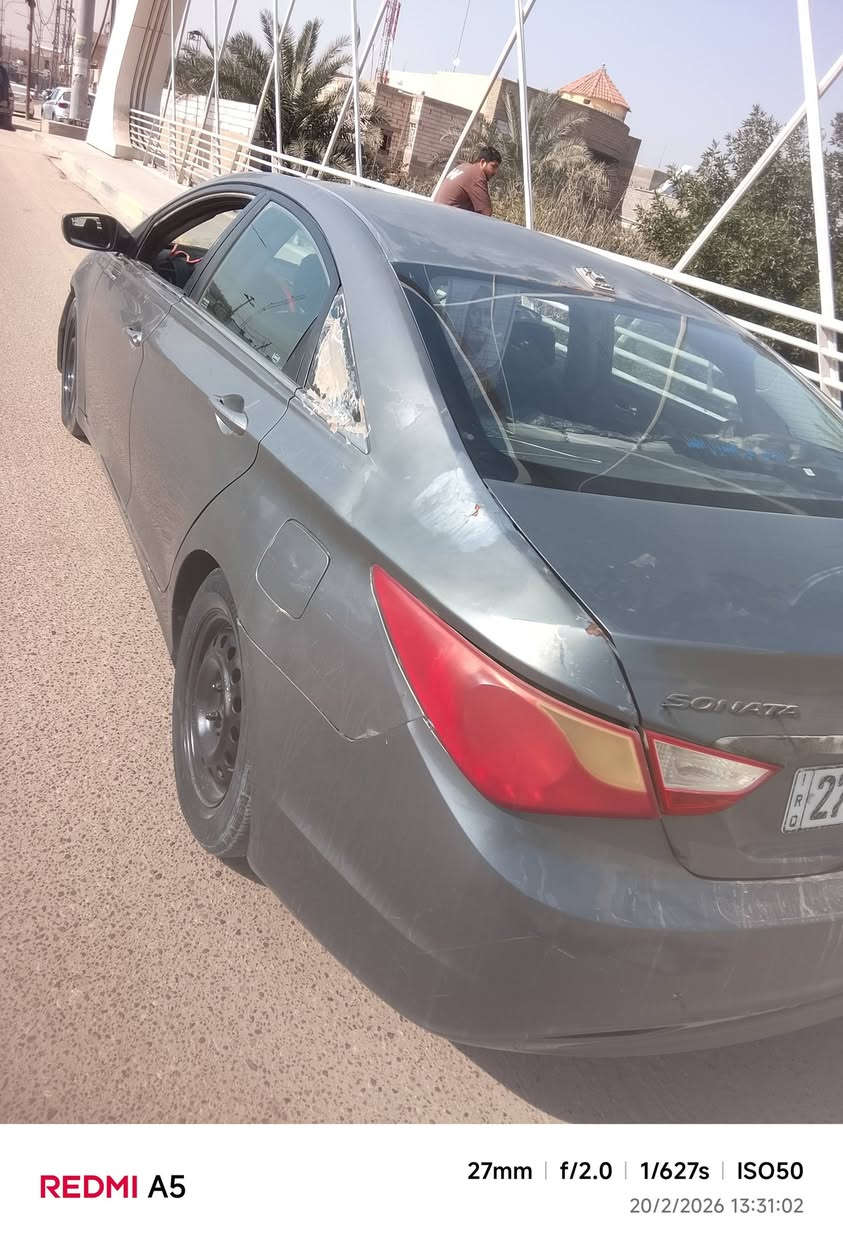 سوناتا 2013 رقم ذي قار نكليزي مكفوله من ضربه القويه مكينه كير 2400 كفاله تبريد شغال حداديه خير من الله سيارا جاهز سعره 75 وبيه مجال مكان بصره ابو الخصيب وهذه رقم الهاتف ***********
