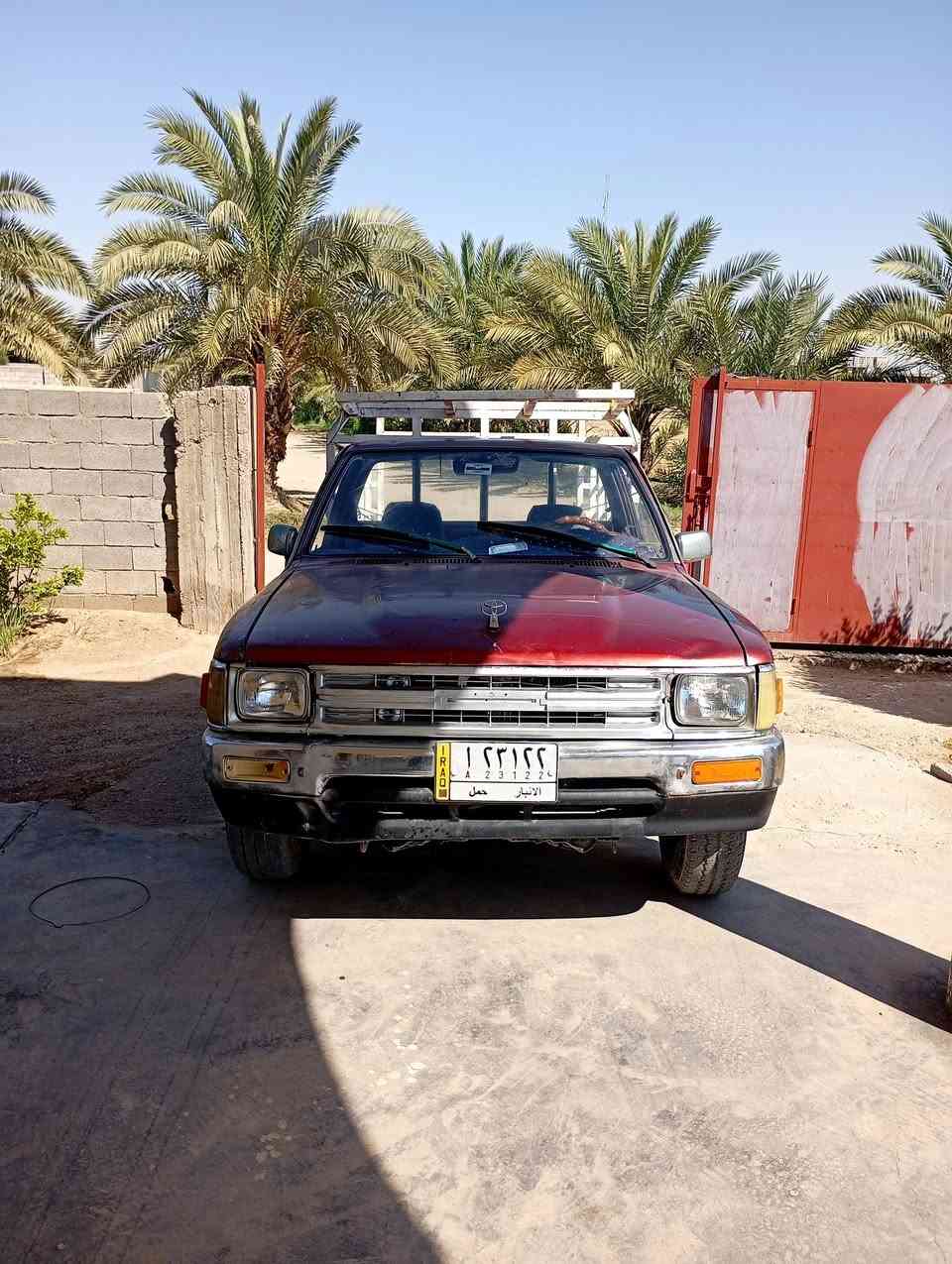 السلام عليكم ورحمه الله بيكم تيوتا موديل 90 رقم الانبار سنويه مجدده لسنه 27 تحويل مباشر سياره بلاديه لاصبغ ولا ضربه محرك خير من الله لا تبخير ولا تنقص 5 كير مكان أبي غريب السعر 40 وبيها مجال جدا بسيط رقم الهاتف ***********
