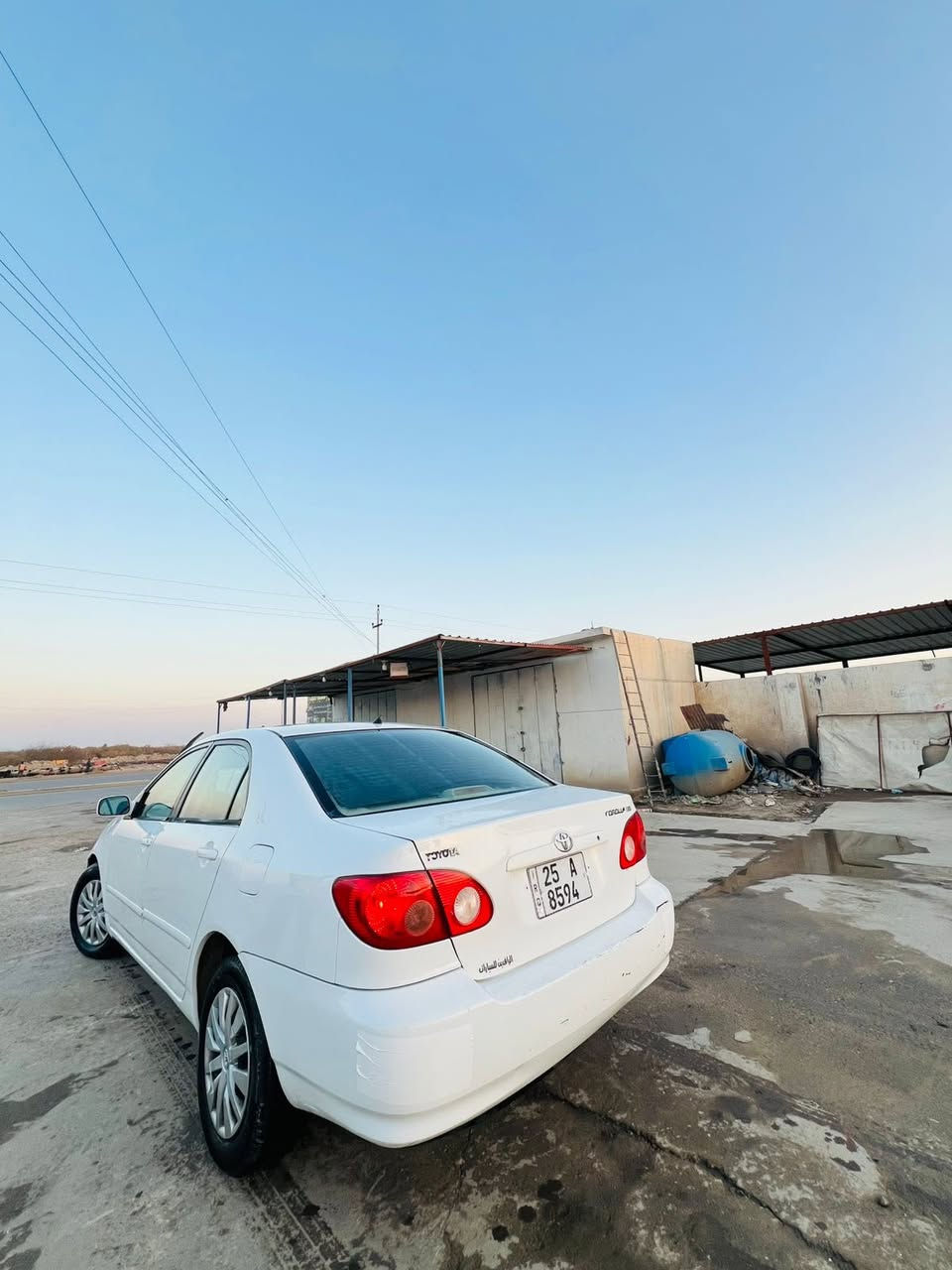 السلام عليكم ورحمة الله وبركاته كورلا نحله 2006لون ابيض بأسمي خليجي بيها قطعتين الباب والجاملغ الخلفي من. جهه السايق بل عراق ضررها رقم كركوك صدر جديد كير محرك شرط  ب85وبيها مجال مكاني بيجي ***********
