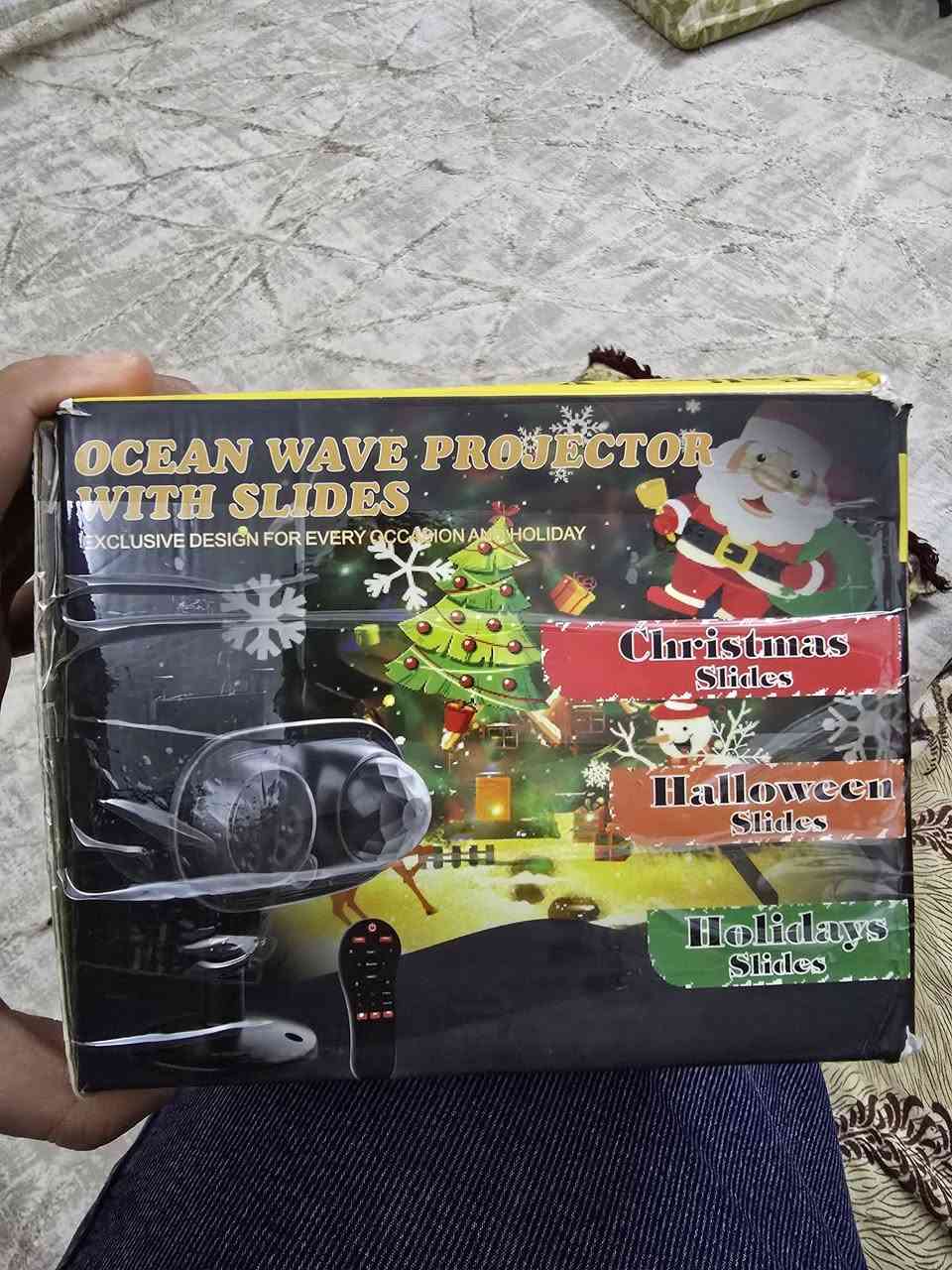 جهاز عرض 3 في 1 للكريسماس للاماكن الخارجية  والداخليه مع ضوء يراعة وامواج المحيط، 160 نمط HD لديكور الكريسماس، جهاز عرض ديناميكي ثلاثي الابعاد مقاوم للماء مع مؤقت لعرض الاضاءة الداخلية والخارجية.     اي عيب مابي   شرط 
قطعه وحده فقط   25      
قطعه تجننن  روح شوف اسعارها  بل الموقع
@الجميع


**إذا كنت صاحب هذا الإعلان وتريد حذفه لأي سبب، رجاءا أرسل رسالة إلى الدعم الفني**