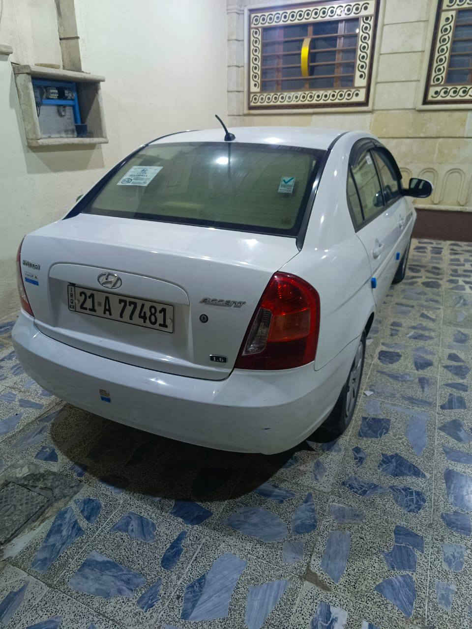 اكسنت موديل 2011 دبدوب vvt محرك 16اصلي كير توماتيك محرك وكير شرط ضرر ربع بوند صبغ  داخل سعر 105ورقة موبايل *********** موصل حي الوحدة
