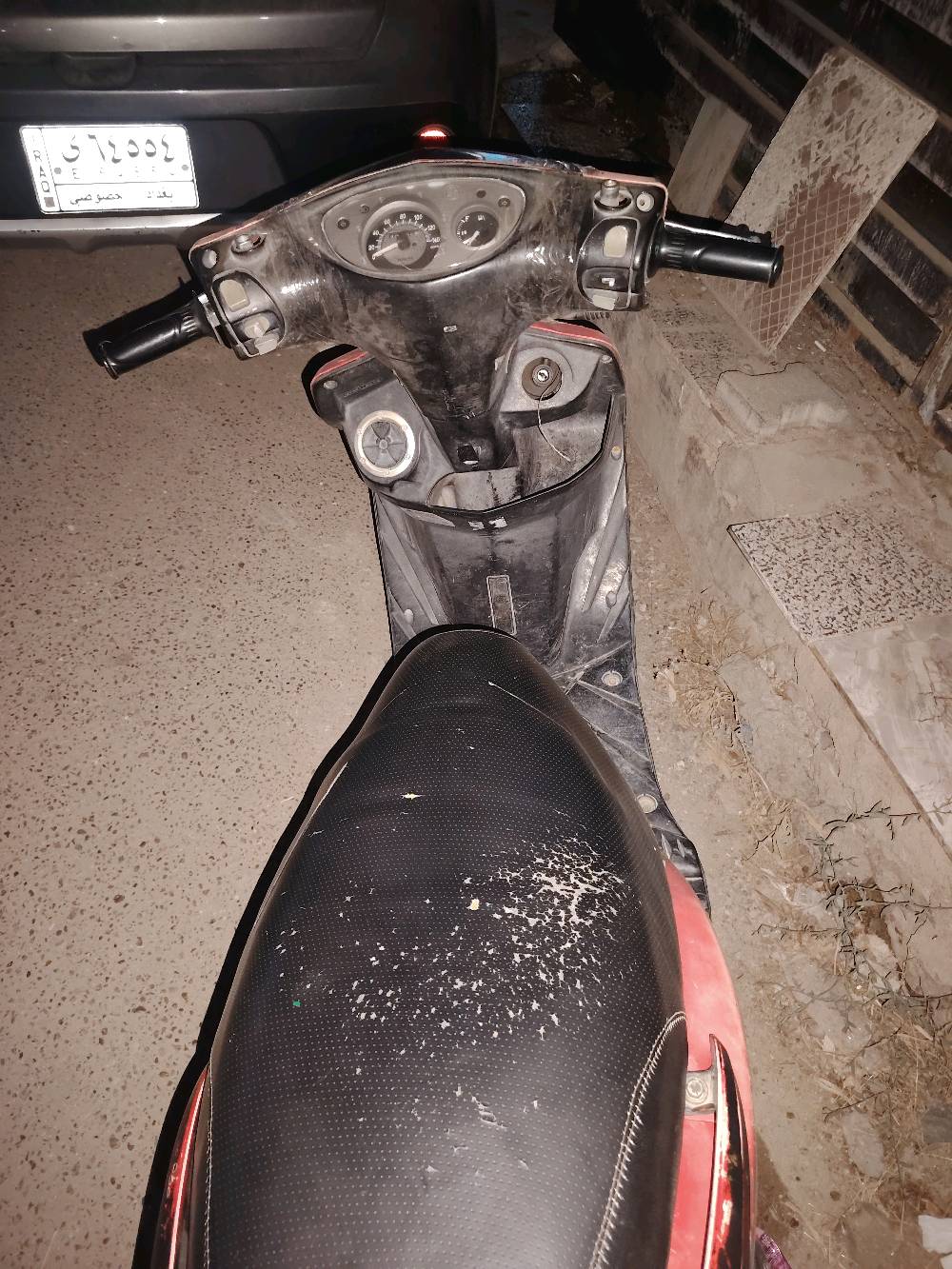 دارجه ماكس ثعلب للبيع الدراجه كلشي مابيها نقص بس عرموطة هندر شغاله بلاديه وكلشي مختم بيها السعر 250 الف الشراي يدخلي خاص ويدلل   ***********واتساب