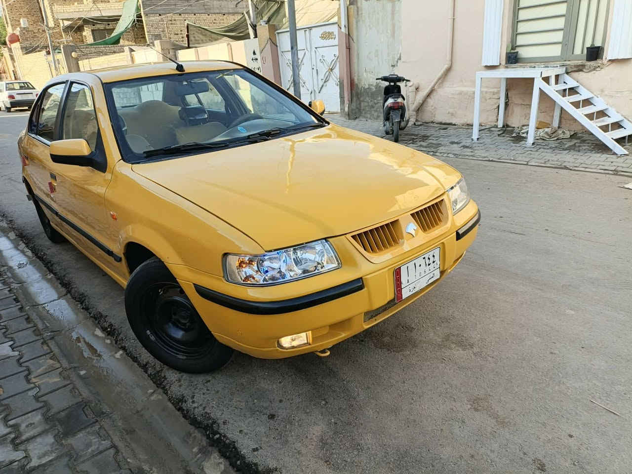 سمند موديل 11 سنويه صاقطه سنتين مكفوله من الضربه القويه مكينه جديده كلشي شغال بيه التبريد فقط غاز رقم مثنئ سعره 32. *********** 
***********
