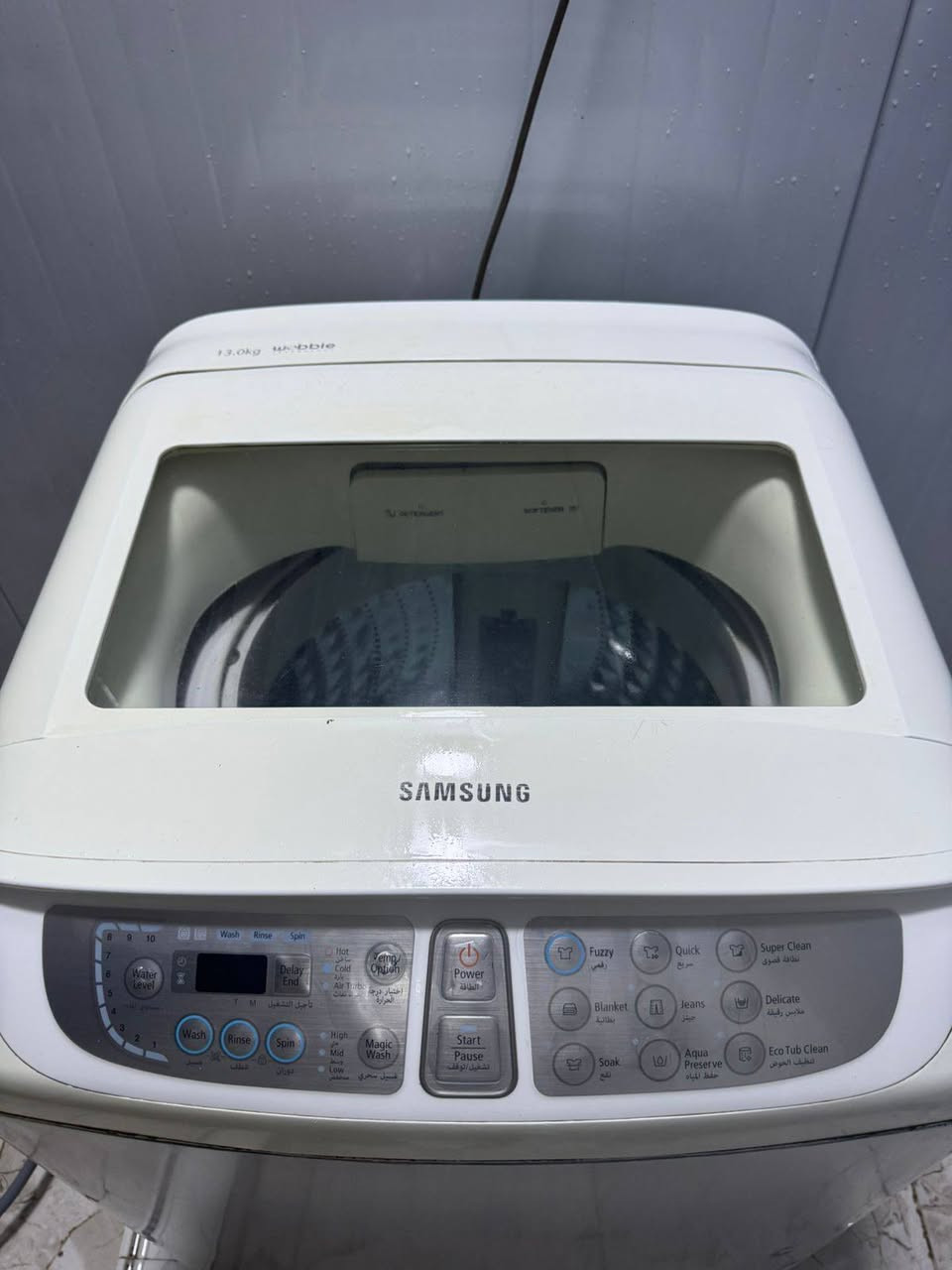 عندي غساله مستعمله للبيع سامسونك  ١٣ كيلو السعر ١٥٠ وبي مجال البصره القبله للتواصل ***********
