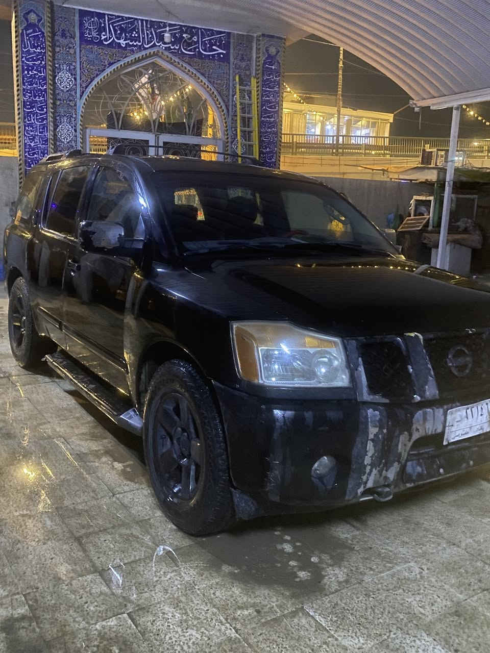 🛑🛑2007 ارمادا بغداد الماني🛑🛑 
لون اسود صبغ عام اثر جراد وارد امريكي
كلين تايتل كفاله عامه (شواصي لغود ايرباك كله مكفول ) اكرر سياره مكفوله 
بيها طخات بسيطه ..... 
مكاني كربلاء /*********** باب طويريج 
سعر السياره 75 ورقه وقابل للتفاوض 
محرك كير تبريد منضومه مي منضومه بانزين منضومه دهن محرك منضومه دهن كير منضومه تبريد كلهن كفاله 
كهربائيات كفاله 
لايوجد اي تجطيلات خارجيه 
نقوصاتها حداديه خلفيه وامامي ومشط وبعض ترتيبات الكماليات 
السياره عل ايدي واني وكيل ادوات نيسان ارمادا 
وكل غراضها يمي مستعجل عل بيع بسبب ضرف خاص 
تحياتي الكم 🩷❤️
