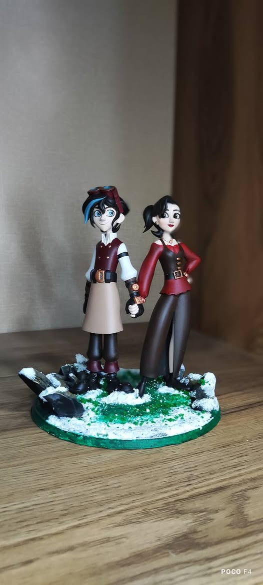 مجموعة طلبات خفيفه من الزبائن
1- تاج مصنوع من الفلمنت بقياس ستندر للرأس
طبعا انتو حزروا التاج من يا عمل تلفزيوني

2- قطعه لشخصيات خياليه 
تم تحويلهم من رسم الى مجسم كامل مطبوع بالرزن
ارتفاع 25 سانتيم

3- 4 مجسمات مصنوعه من الفلمنت بقياسات مختلفه 
لاحد زبائن من طلبة الاختصاصات الصحيه

استمتعوا


**إذا كنت صاحب هذا الإعلان وتريد حذفه لأي سبب، رجاءا أرسل رسالة إلى الدعم الفني**