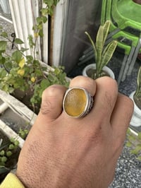 عقيق يماني صياغه يدويه ثقيله 20 غرام مخطوطه  خط درجه اولى سوره الناس  ...