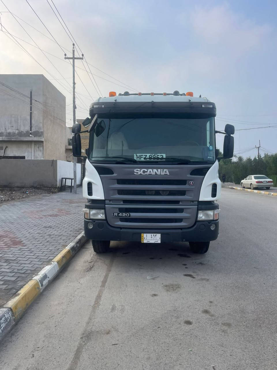 السلام عليكم سكانيه شيراوي 2007بمديلها تخم تاير مكفوله كفاله عامه جاهزه للعمل
للستفسار اكثر  ***********
