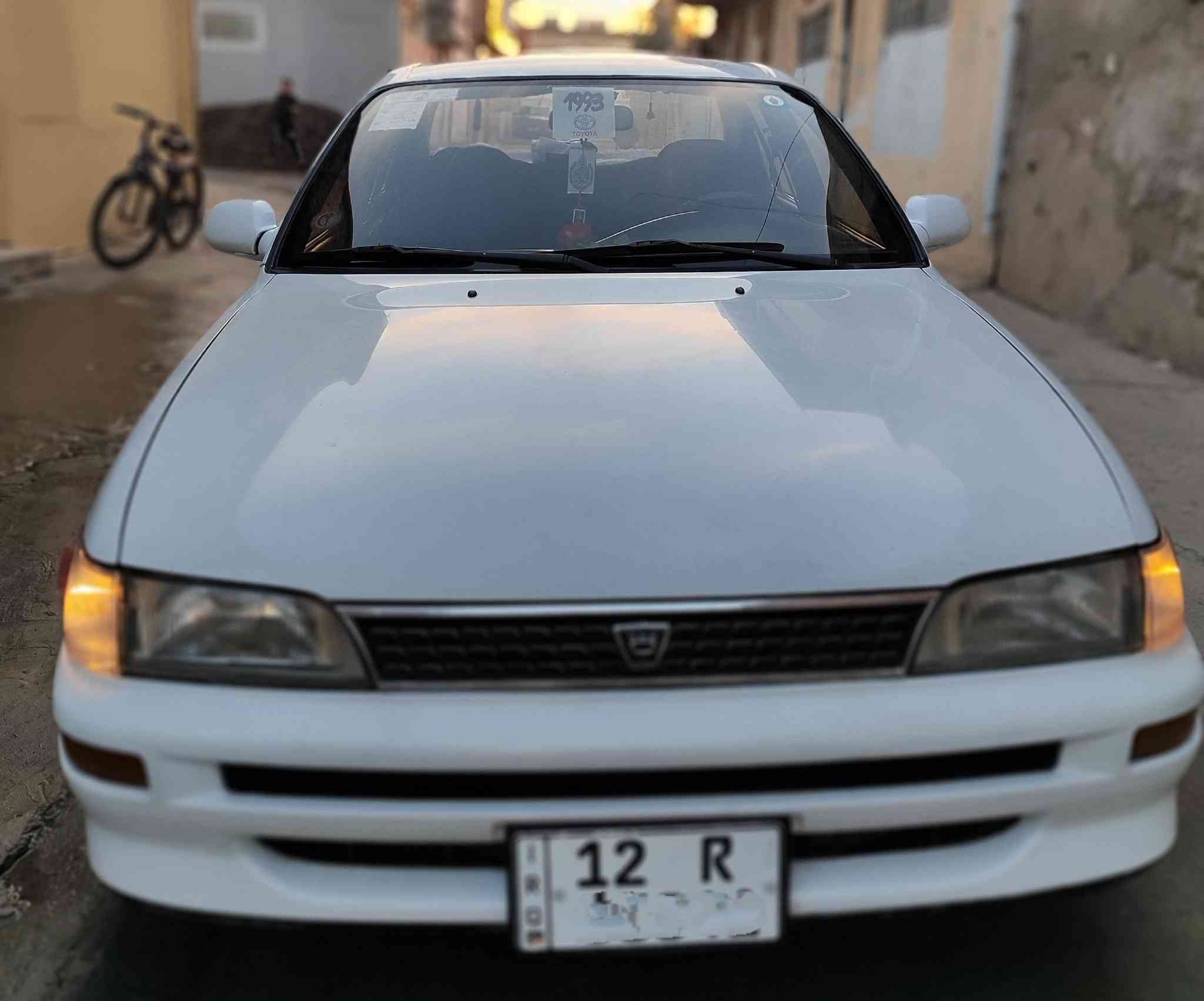 سيارة كورلا  1993 للبيع شرط كير ومحرك ع. فحص  رقم نينوى رقم الجديد سنوية بأسمي ابيع تحويل مباشر تايات نظيفه صبغ فقط دائرة وحدة وبيها بارد وتكحيلات بسيطه شرط بدون اي خياس كير توماتيك جامات كهرب فقل مركزي السعر 64 الشراي يتصل ويدلل 
***********
