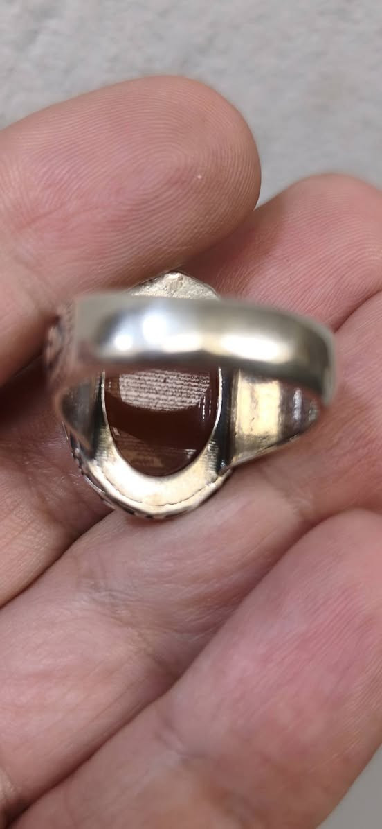 خاتم عقيق يماني طبيعي لون تحفة منقوش
أية الكرسي المباركة 
أية الزرق ومن يتق الله
 وان يكاد 
المعصومين عليهم السلام 
دعاء يوم الخميس 
دعاء ناد عليا 
حديث الولاية 
حديث سلسلة الذهب 
لا اله الا الله الملك الحق المبين 
سورة الناس 
الاخلاص 
القدر 
الكوثر 
الكافرون 
الفلق 
وحرز الامام الجواد عليه السلام كامل 
صياغة جميلة قياس الخاتم ٢١


**إذا كنت صاحب هذا الإعلان وتريد حذفه لأي سبب، رجاءا أرسل رسالة إلى الدعم الفني**