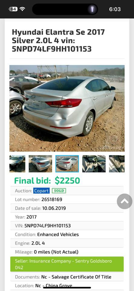 السلام عليكم الانتره مديل2017 امريكي حادثه من امريكه دعاميه فقط وبل العراق جاملغ امامي مبدل ونص باب صبغ وباقي كفاله. مكينه 2000قبل سبوع شاده مال20 رقم كربلاء  سياره جاهزه لبيع او مراوس بامريكي. شنو عندك تعال خاص. علمن سياره مكفوله من جراد ماشيه 127الف ***********
