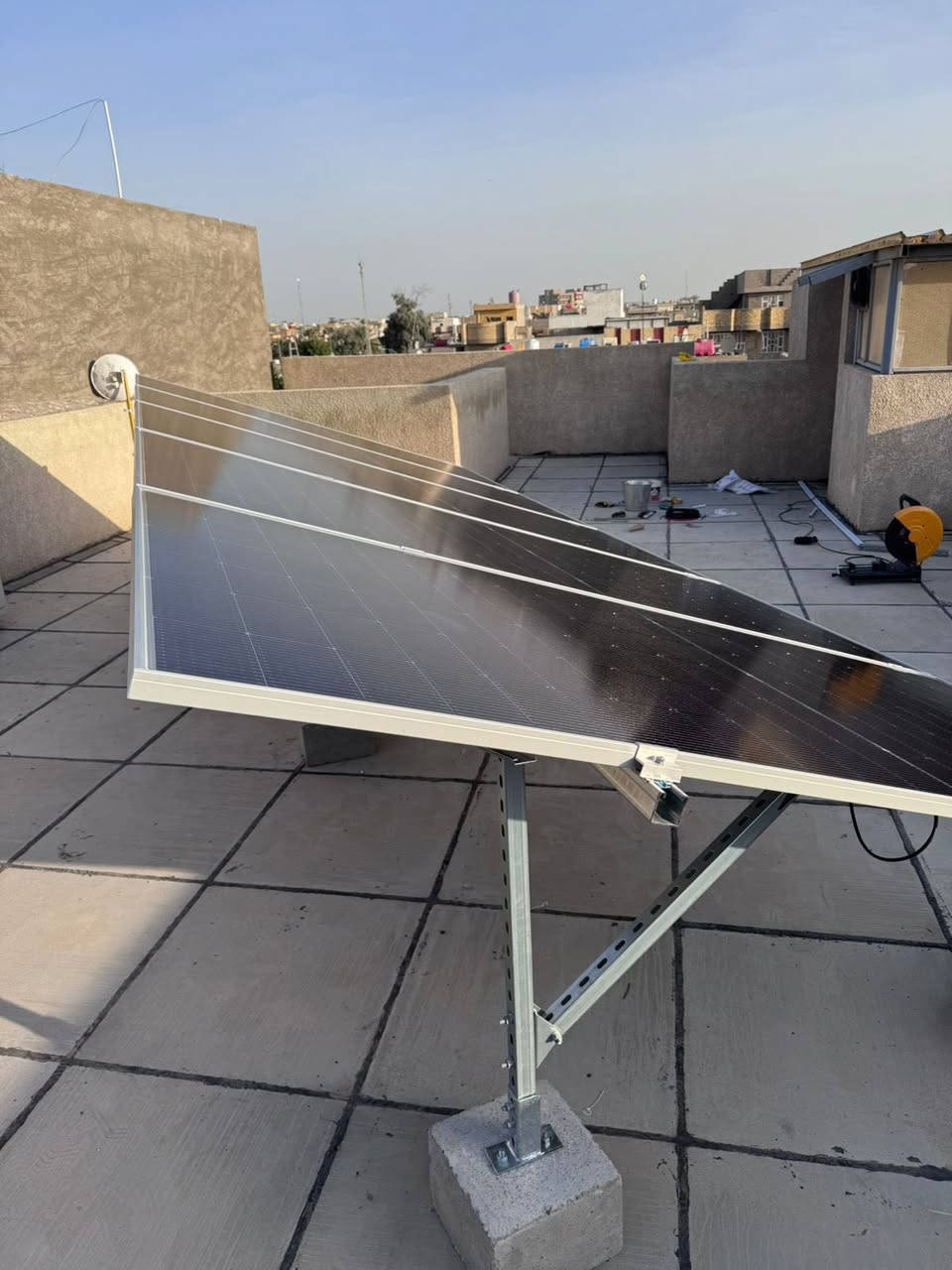 � تريد شغل مرتب ومضمون؟
إنفيرتر قوي 🔌
بطارية تخزن عدل 🔋
هيكل متين يتحمّل السنين ☀️

تعال لـ مكتب الطاقة المستدامة
وخذ منظومة 15 أمبير جاهزة تريحك من التعب ⚡

🔹 وكيل شيشن تكنولوجي
🔹 وكيل هواوي
🔹 وكيل لونجي

📍 كوت – الخاچية – شارع 40
📞 *********** | ***********

شغل أصول… ونتيجة تفتخر بي
