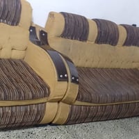 طقم كنب • ١٠ مقاعد • زويرجات الشراي
