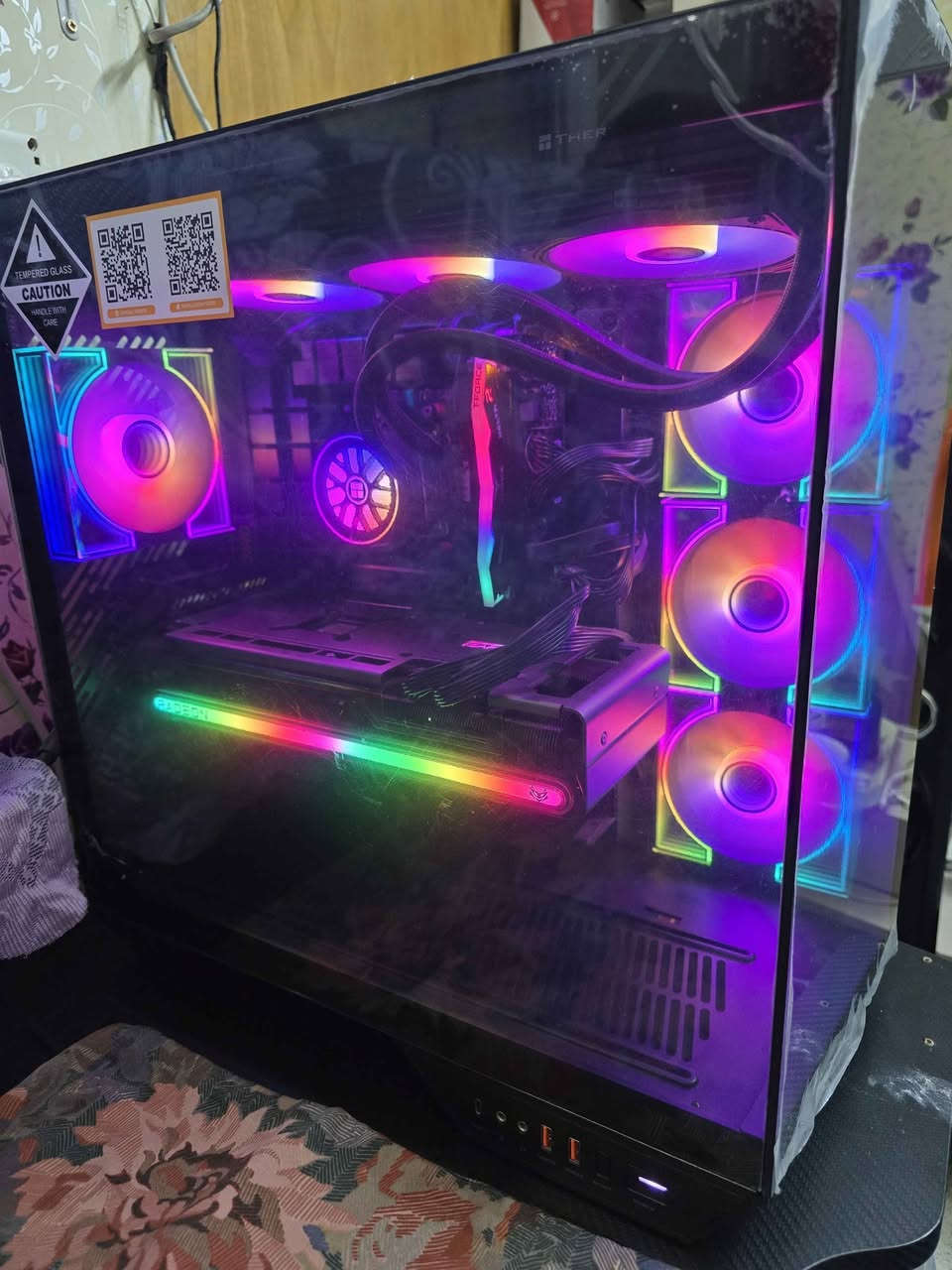 السلام عليكم ...
مذربورد ASUS TUF Gaming B650‑PLUS WIFI
معالج AMD Ryzen 7 7800X3D
كرت شاشة  12G Sapphire Nitro+ Radeon RX 7700 XT
رام 16GB DDR5 6000 CL38 T-Force (قطعة وحدة)
باور Segotep 850W Gold PCIe 5
تبريد Thermalright V6 360
تخزين Lexar Gen3 1TB
كيس DY 470 4 fan
السعر مليون و700 مكاني بغداد مراسلة عالخاص بغداد, العراق


**إذا كنت صاحب هذا الإعلان وتريد حذفه لأي سبب، رجاءا أرسل رسالة إلى الدعم الفني**