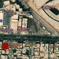 أرض تجارية ركن في أقوى موقع 📍 منطقة البنوك – شارع المطاعم (شارع تجاري ...