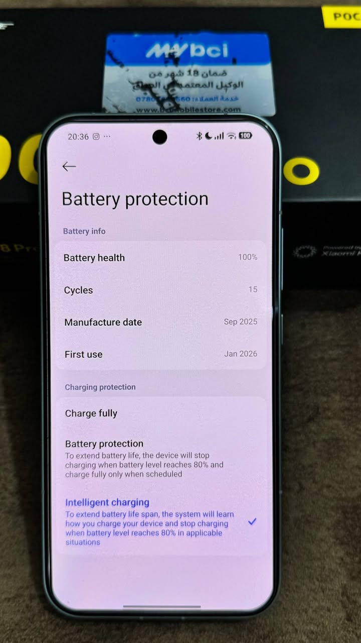 بوكو f8 برو مستخدم 10 ايام فقط مواصفاته معروفه
معالج العاب snapdragon 8 elite 
كامرا احترافيه 50 ميكا بكسل 
بطاريه 6100 جدا قويه بالاستخدام 
شاحن 100 واط 
السعر 675 الف مكاني بابل


**إذا كنت صاحب هذا الإعلان وتريد حذفه لأي سبب، رجاءا أرسل رسالة إلى الدعم الفني**