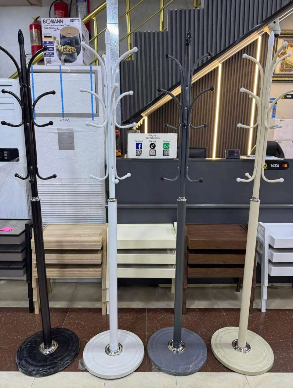 مرحبا الى زباىنا الكرام رجعناكم من جديد وصول ميز طعام ٦ كراسي و ٤،كراسي بجميع الموديلات مختلفة وباسعاره مغريه و ميز تلفزيون شعله بجميع موديلت و طبلات و سرير نفر واحد و غرف نوم ٥ قطع و ١٠ قطع بعدد موديلت متوفر

مع تخفيض اسعاره عرض اسعاره قنبله اسعاره يتوفر لدينا
🔥🔥🔥🔥
رقم موبايل ***********
يتوفر توصيل الى جميع مناطق كركوك كركوك, العراق
