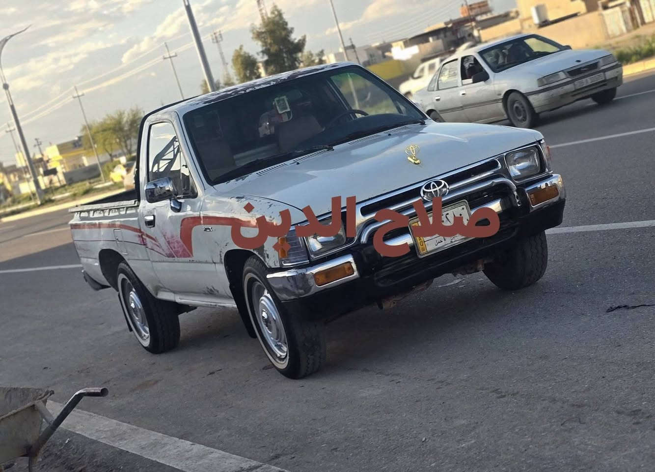 بيكم ٩١ رقم صلاح الدين مشروع وطني محرك كير صدر تاير كهربائيات كل شرط بدون صبغ وضع شركه جاملغ واحد صبغ شاصي اكسل كله شرط كروسيده للبيع السعر ٥٠ بيها مجال مكان السياره كركوك غير متواجد عل فيس اتصل على ***********
