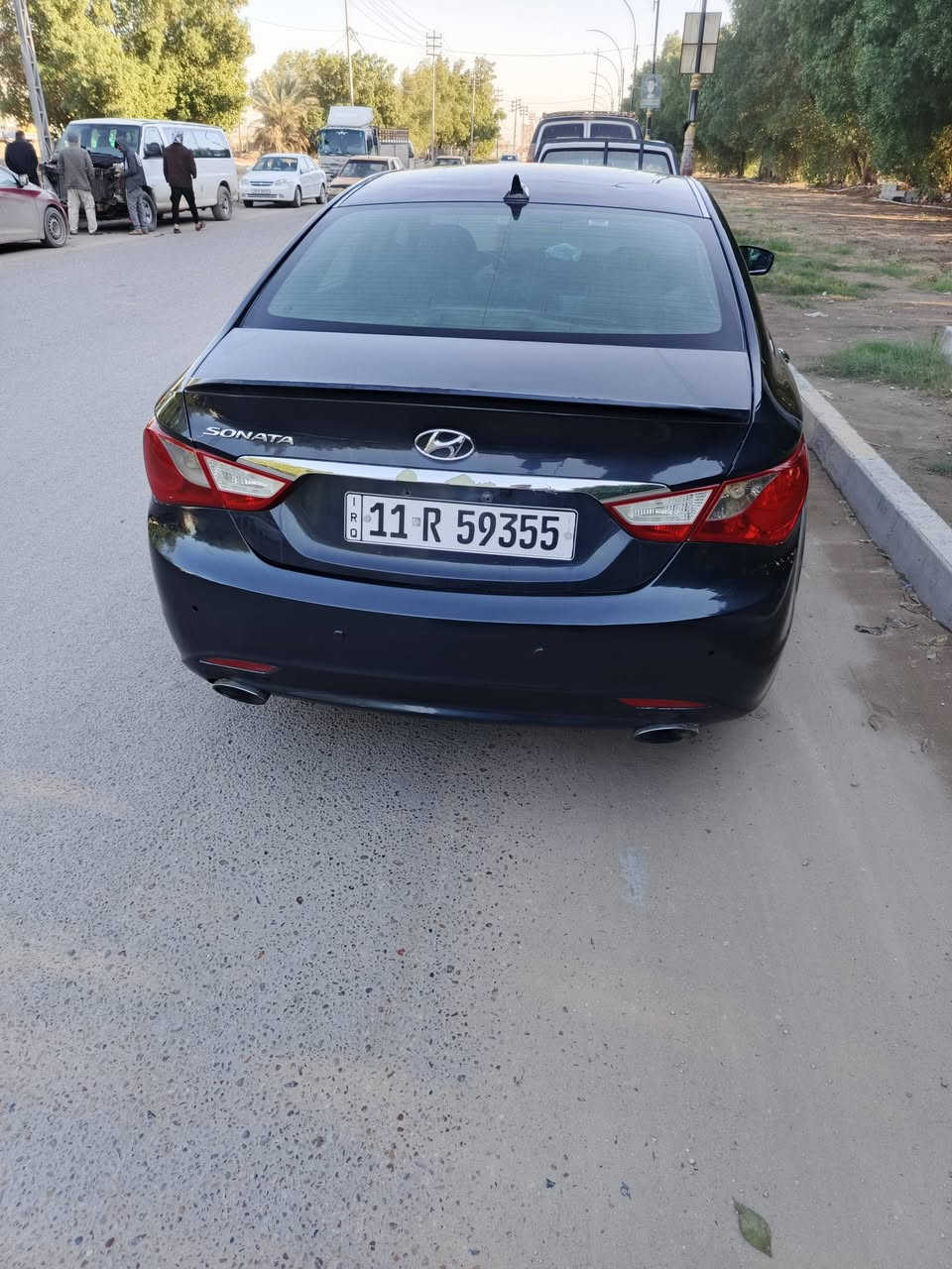 سوناتا موديل 13 وارد امريكي تلث قطع صبغ وشويه بداير مال الجاملغ الخلفي بدون دواخل فقط صبغ بدون تبديل السياره كله ليبل واحد مكان كربلاء مكينه 2400 رقم بغداد دولي ***********. السعر 95 وبيه مجال
