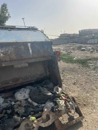 ‏سلام عليكم كبسة مع جهاز الحاويات مع دفعت الهيدروليك ٨ونص سعر ١٣وبيه م...