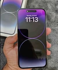 ايفون 14 برو ماكس • ٢٥٦ • بطاريه ١٠٠