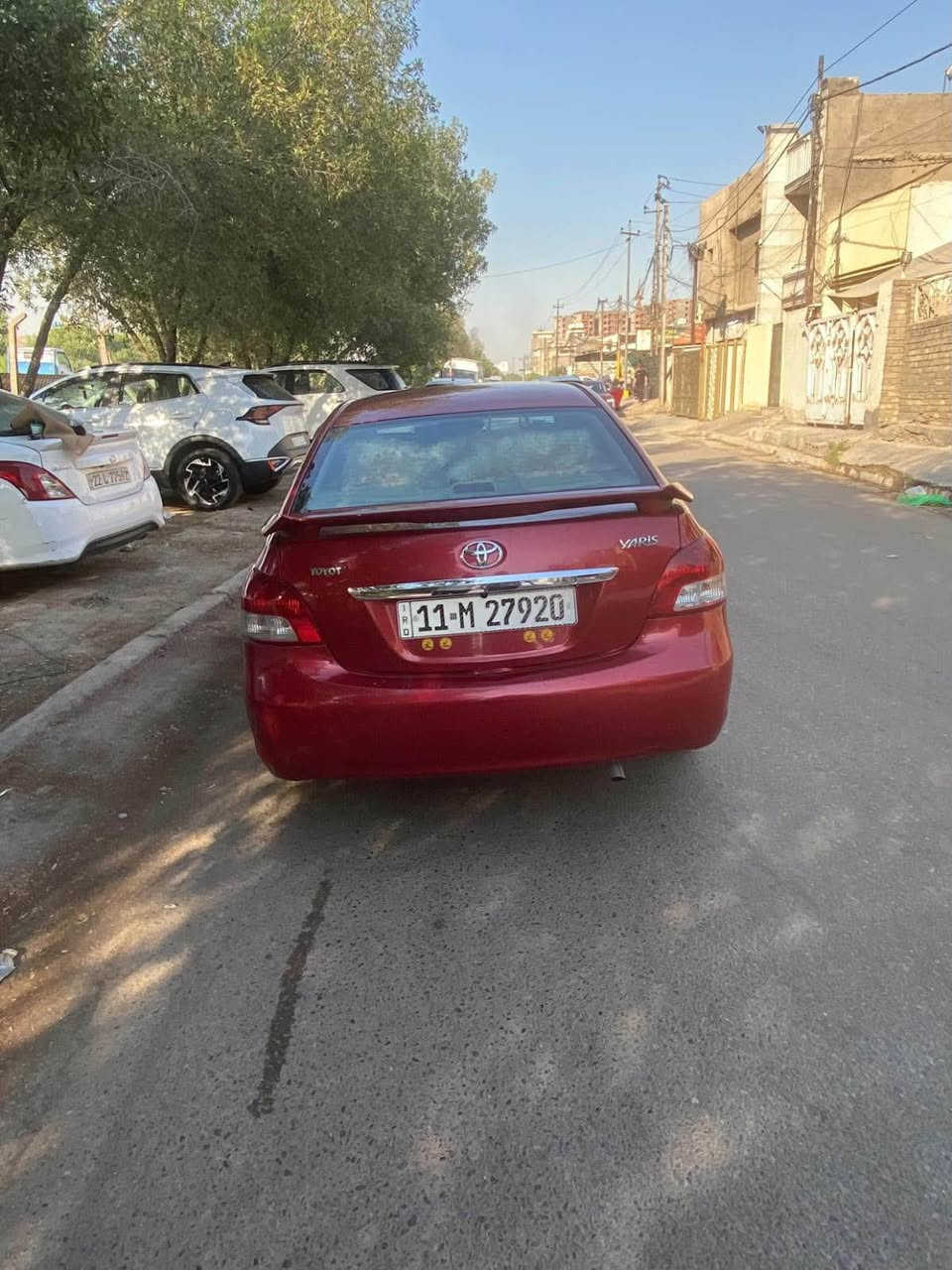 سلام عليكم 
تيوتا يارس ٢٠٠٧
كير اوتوماتيك 
محرك مكفول
تبريد شغال 
مصبوغه عام 
رقم جديد باسمي 
مكاني بغداد نفق الشرطه شارع سفارات
***********
سعر ٦٨ ورقه بيها مجال قليل لشراي بغداد, العراق
