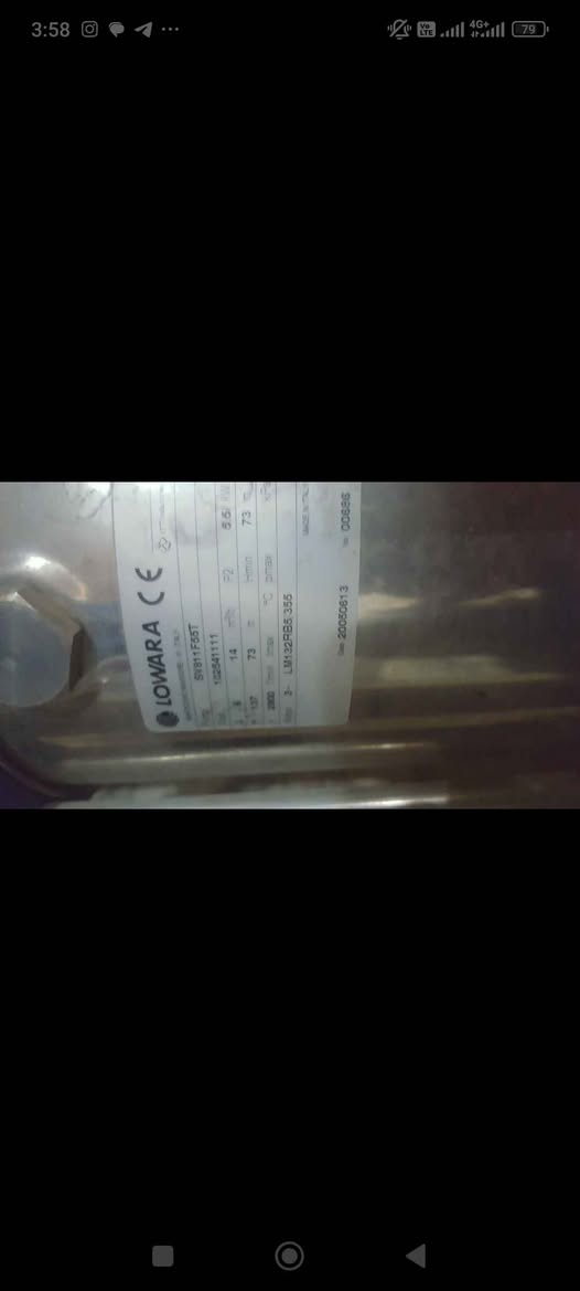 ماتۆڕی غسل7.5حسان لۆرای ئیتاڵی ئیشی نەکردووە.
نرخی750$
*********** حلبجة, السليمانية
