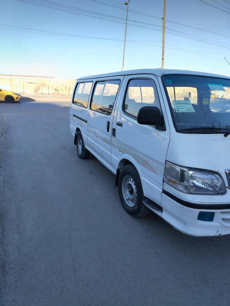 سلام عليكم جبني موديل ١٥ مكينة وكير وكسن مكفولات تخم تاير رقم بغدادالنكليزي مكفولة من صبغ رقم الهاتف ***********مكان بغداد
