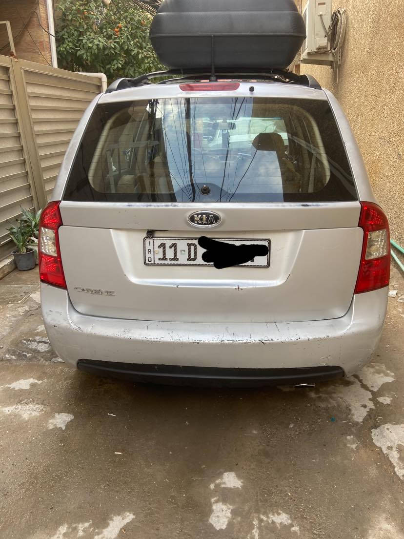 السلام عليكم كيا كارنز للبيع 2008
مكينه كير صدر خير من الله تخم تاير 
دوشمة جديدة بدون ضربة بدون صبغ 
طخطخات ومعدلة عالبارد 
السعر 100

‭٠٧٧٠ ٩٤٨ ٥٧٢٢‬
