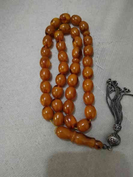 للبيع سبحة ثلث فاتوران لون شمعي خد وخد كركوشة فضة السعر النهائي  150 الف العنوان ناحية الوحدة منطقة سيد عزال الاستفسار ا اتصال على الرقم ***********
