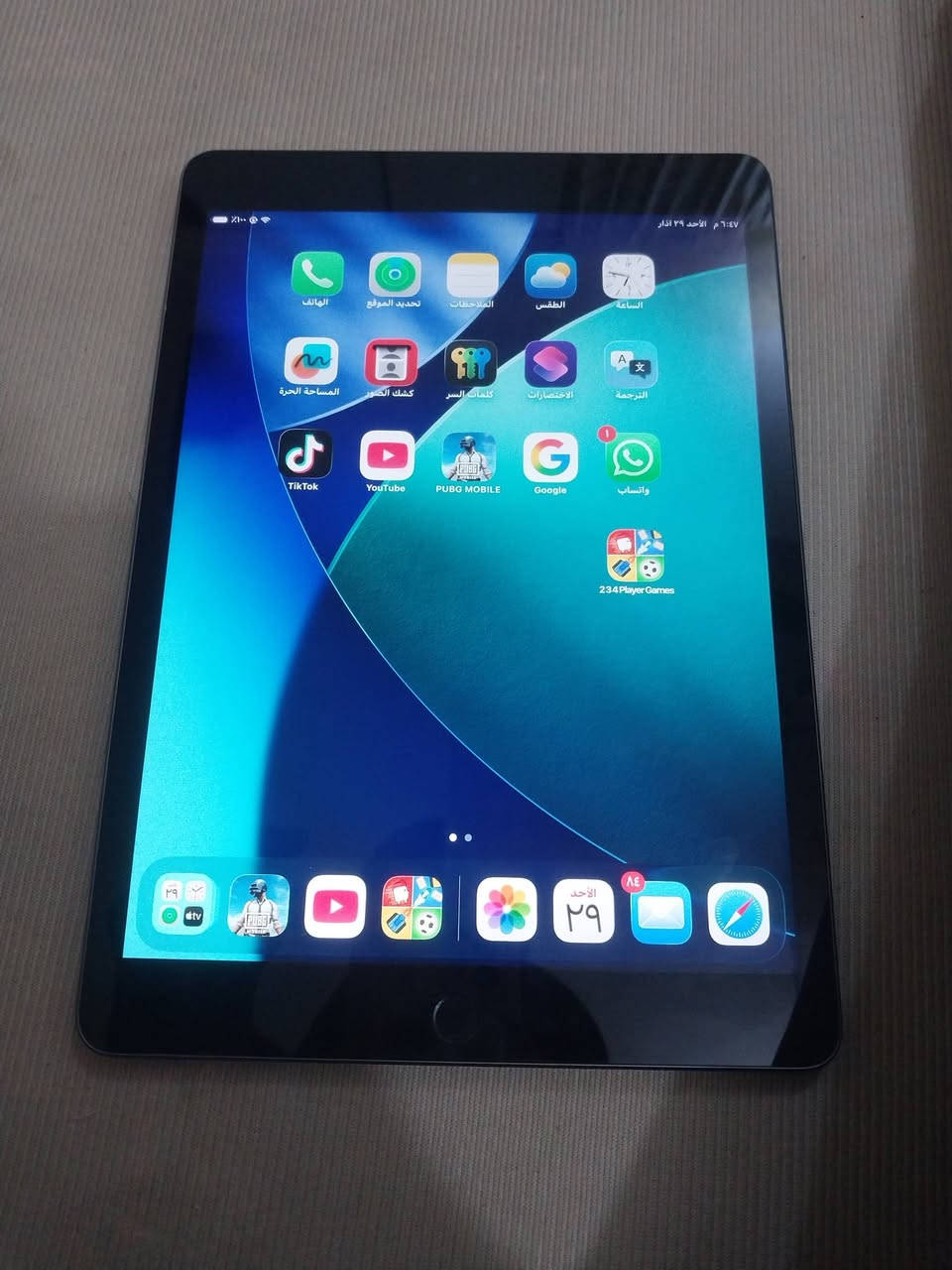 سلام عليكم ايباد9للبيع تجي تشوف تلعب بوبجي تجربة ياللا تاخذة بطارية قبل شهر تقريبآ فحصتهه87لو86مكان نجف حي الميلاد


**إذا كنت صاحب هذا الإعلان وتريد حذفه لأي سبب، رجاءا أرسل رسالة إلى الدعم الفني**