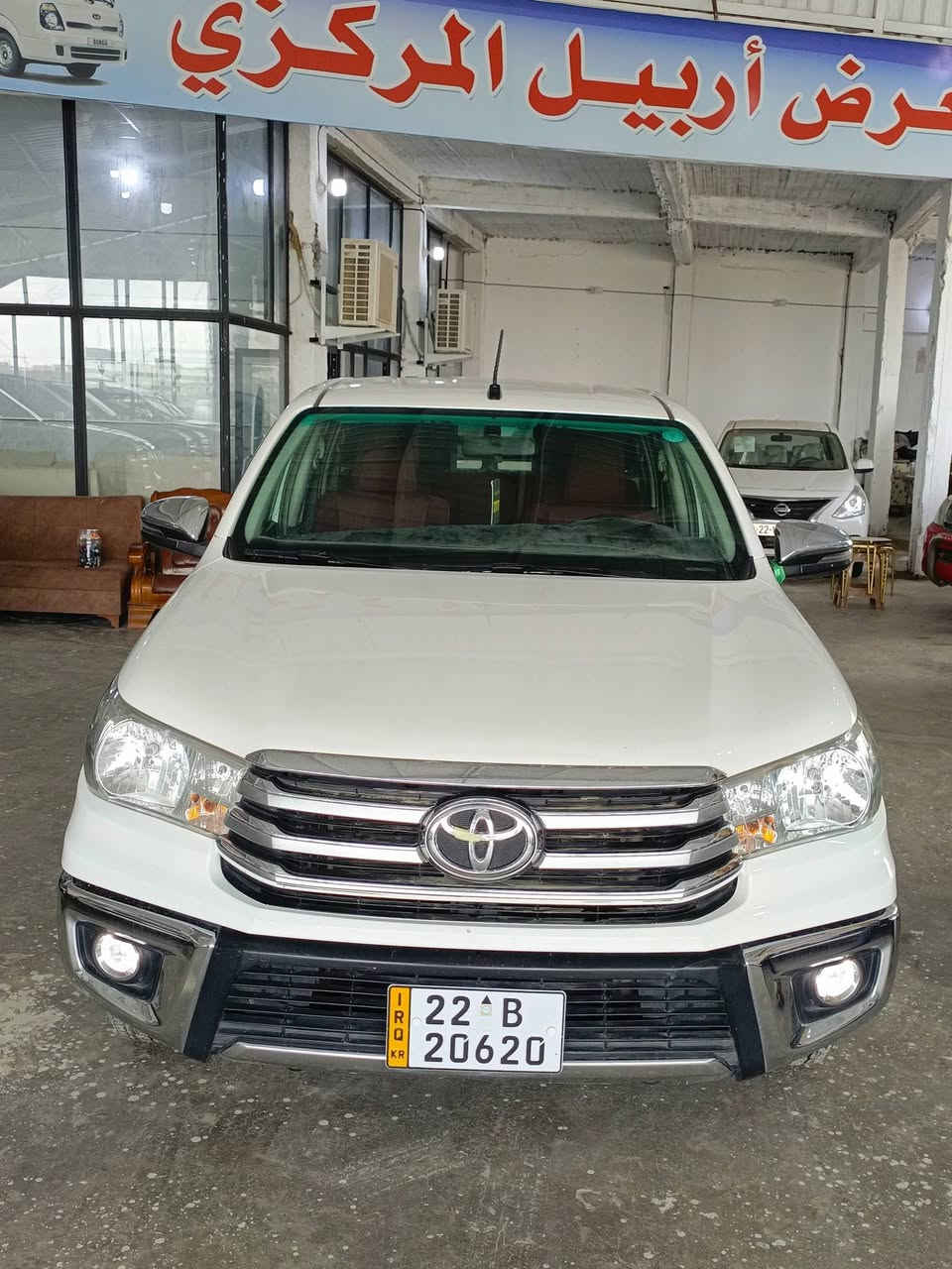 سلام عليكم
هايلوكس 2020 
اوتو ماتيك 
رقم أربيل مميز 
سنويه 2030 مجدده 
كفاله عامه بيها فقط شخط بسيط 
ماشيه 170
مكان واسط الصويرة 
***********
