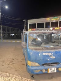 وبركاته  كيا سامسونك موديل 2000 لون ازرق رقم صلاح الدين دولي  تايرات ج...