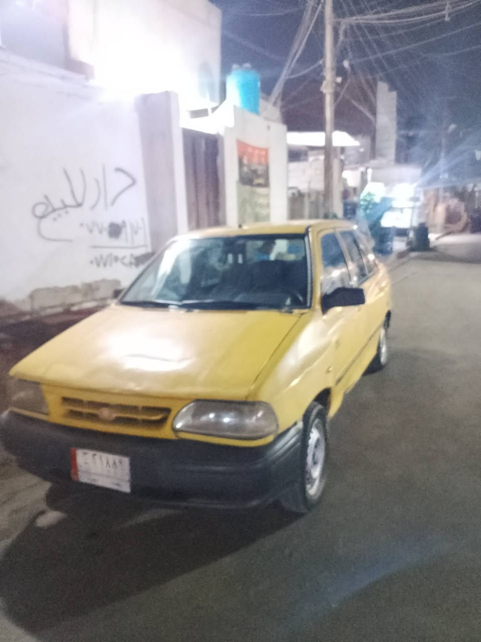 السلام عليكم سايبه موديل 9 خير من الله مكان بغداد حي النصر السعر 12 ورقه هذا رقم الهاتف***********
