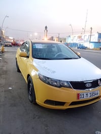 كيا فورتي 2013 وارد امريكي حادثها جاملغ امامي ايمن وبيها بالعراق باب خ...