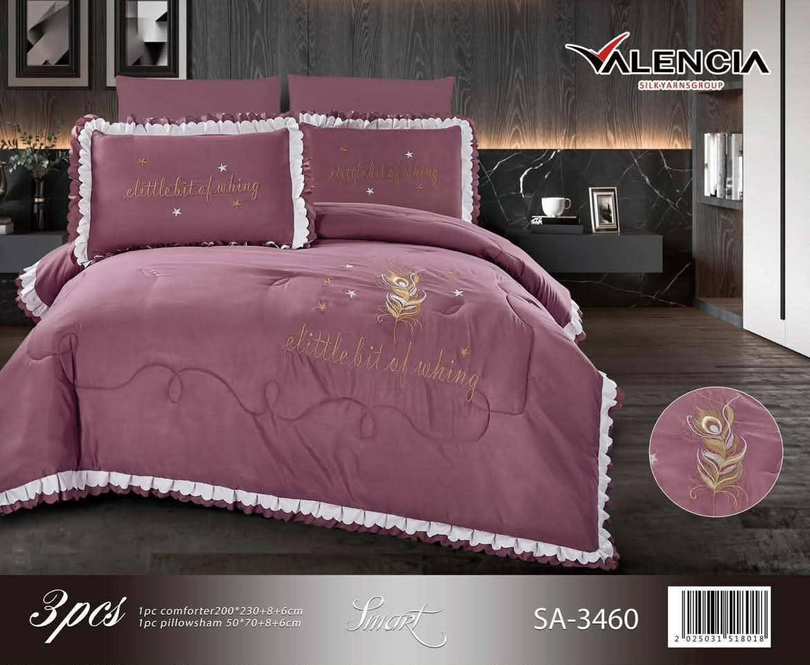 نستقبل الصيف باجمل المفروشاة🔔
ملحف نفرين ٢٠٠*٢٣٠+٨*٦
ووجهين مخدة٥٠*٧٠+٨*٦
ملمس ناعم مع تطريز ظاهر🟨🟧🟥
السعر ٢٥
يوجدتوصيل 📣جميع المحافظات ٥٠٠٠
@إشارة


**إذا كنت صاحب هذا الإعلان وتريد حذفه لأي سبب، رجاءا أرسل رسالة إلى الدعم الفني**