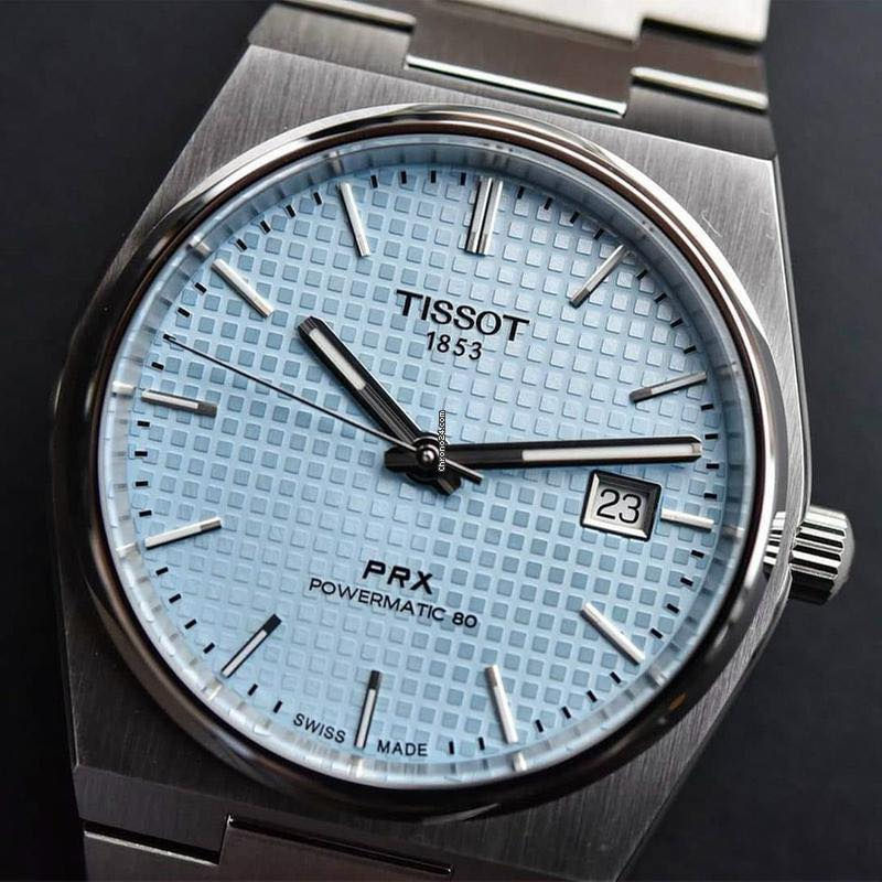 Tissot PRX 

Powermatic 80

وكالة كامل المرفقات ضمان سنة 

قطر 40

ماكنة كشف 

زجاج زفير 

مقاوم للماء 100 متر 

توجد خدمة توصيل 

***********
