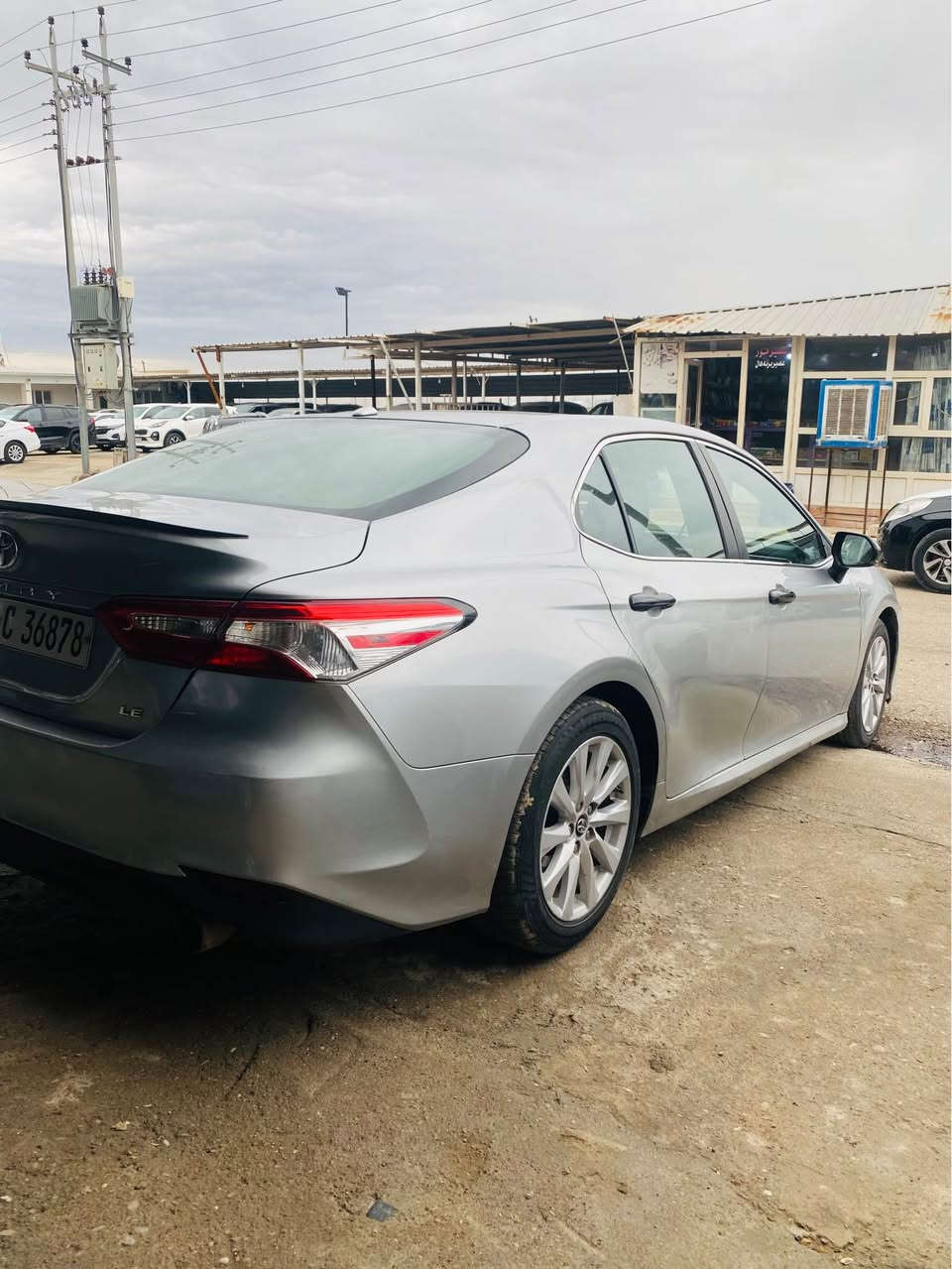 تويوتا كامري وارد أمريكي موديل 2018 LE بصمة 
رقم سليماني رقم سنوي جديد تحويل وكالة شرط 
كير محرك شرط 
بوند جاملخ باب صبغ ارباك سكان سستم 
كير محرك شرط 
ماشي ١٢٠
مكان سيارة عقرة 
سعر ١٥٥ مجال اكر, نينوى


**إذا كنت صاحب هذا الإعلان وتريد حذفه لأي سبب، رجاءا أرسل رسالة إلى الدعم الفني**