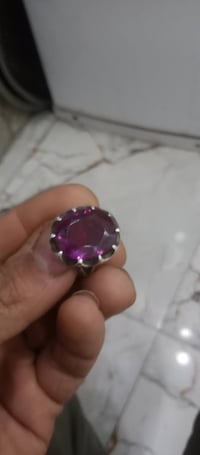 خاتم ياقوت • فضة