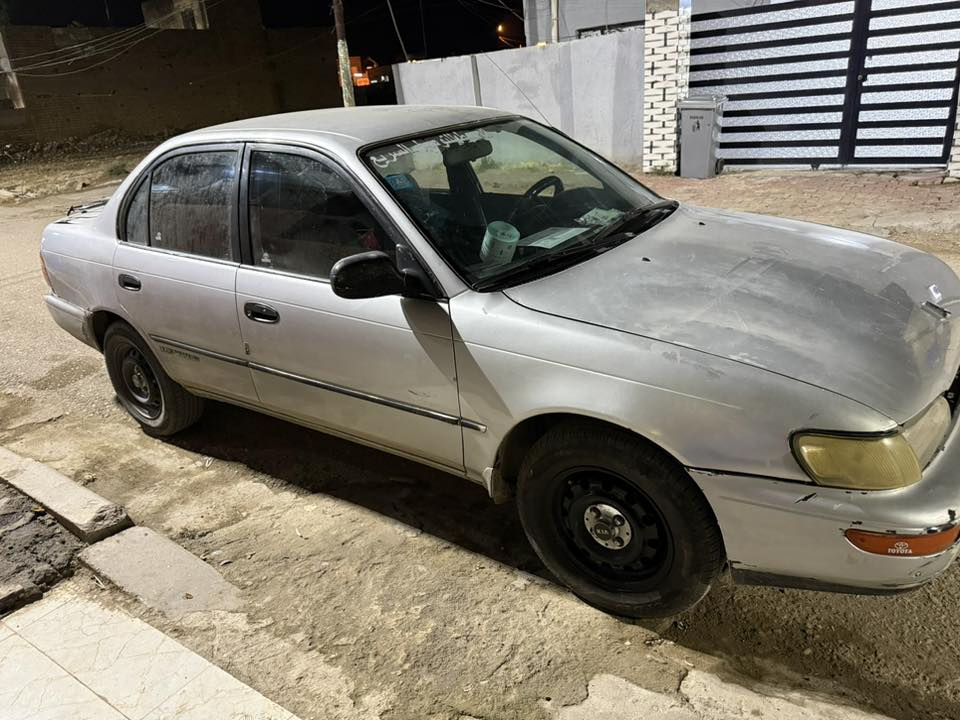 السلام عليكم
كورلا موديل 1997 

يسره بلاد

مكينه جديده

كير جديد 

باتري جديد 

حداديه جديده

تخم تاير 

سياره بسمي رقمه بغداد نكليزي

السعر 67 وبيه مجال

المكان ميسان قضاء علي الغربي
الرقم ***********
