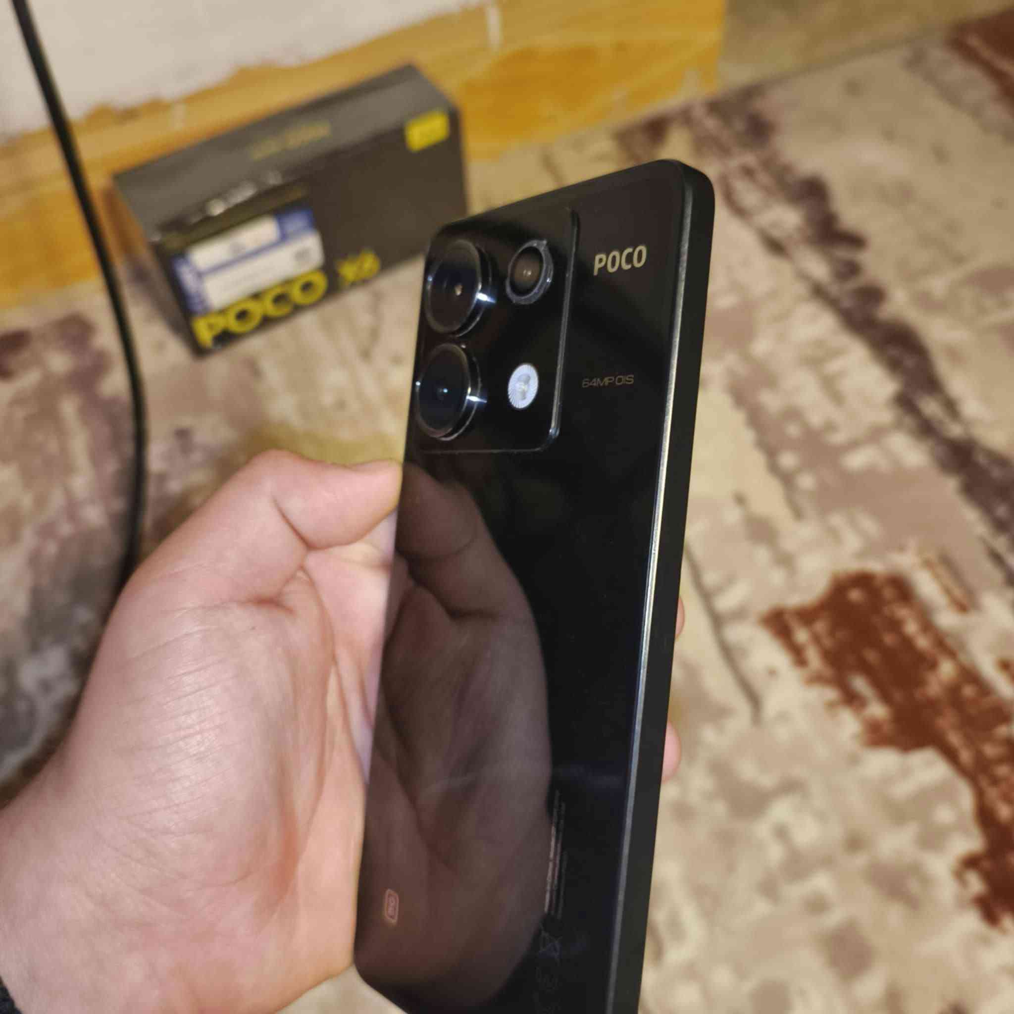 سلام عليكم للبيع Poco X6 5G اسود..نضيف جدا ذاكرته 256
رام 12  دبل سيم مع كامل ملحقات كارتونه هم موجود جهاز مستخدم حيل قليل مابي ولا شخط شراي راسلني او خابر عالرقم *********** عنوان كركوك ماعندي توصيل تحياتي
