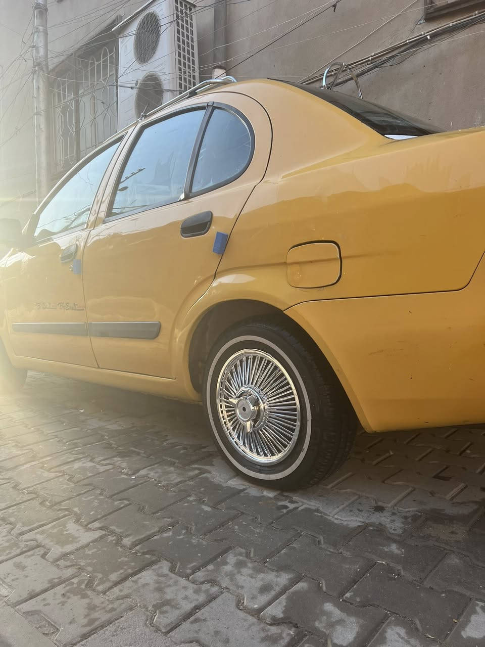 يالله طيبه 2016 سنويه لل28 الصبح محوله بسمي ارقام انكليزي هيئه غرامات مصفره ربع ممطلوبه صدر خلفي امامي مشط بور جديد  تخم تاير خط ابيض كير مكينه بلجيس مكفوله من الضربه والتبديل معمره دوس وهلالات قطره خياس مابيه السعر 40 وبيه مجال قليل عنوان السياره كوت للتواصل ***********
