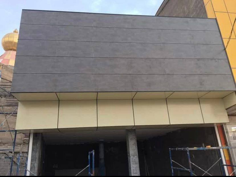 تغليف واجهات بورسلين أو فورنتك ***********
