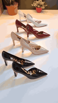 حذاء طبي • كعب عريض • مقاسات ٣٦-٤٠